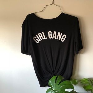 girl gang tee